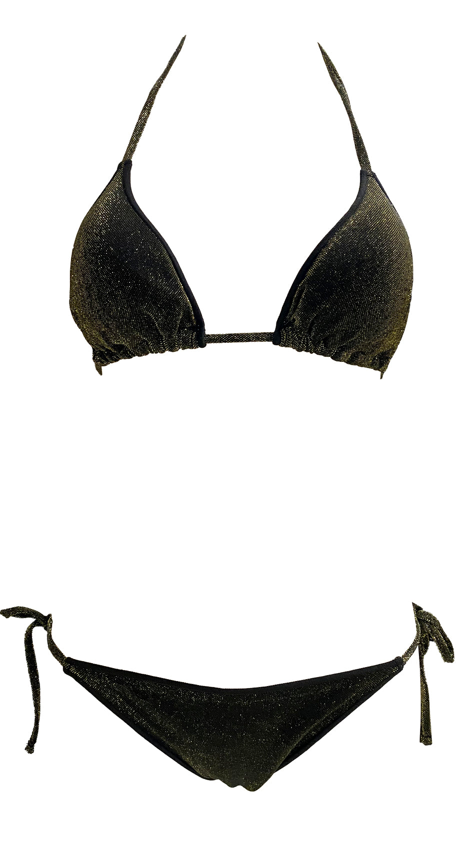 Bikini pailleté Noir