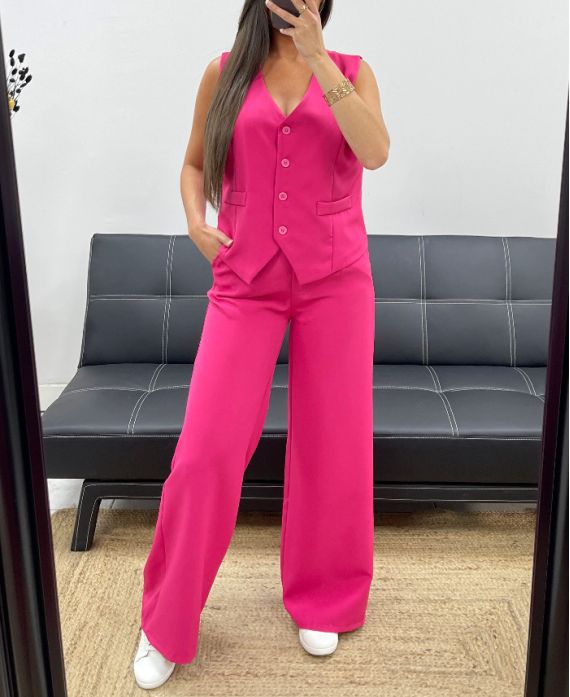 PANTALON FUSCHIA