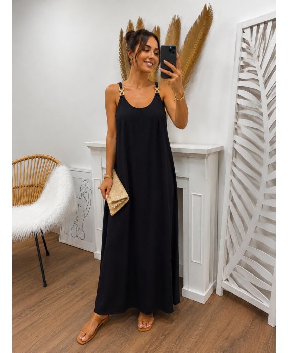 Robe longue femme en polyester - boutikfaby