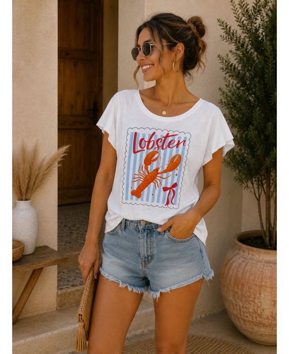 T-shirt Lobsten femme – boutikfaby