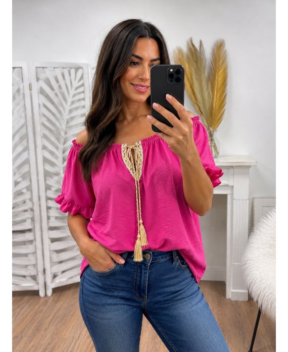 Top femme viscose et nylon - boutikfaby