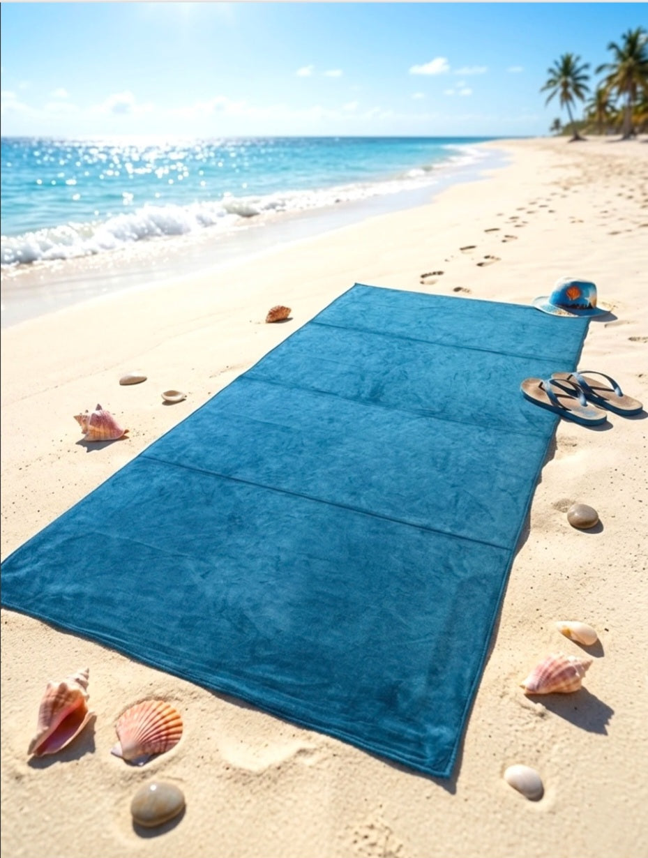 Serviette de plage femme – Grande taille & Colorée