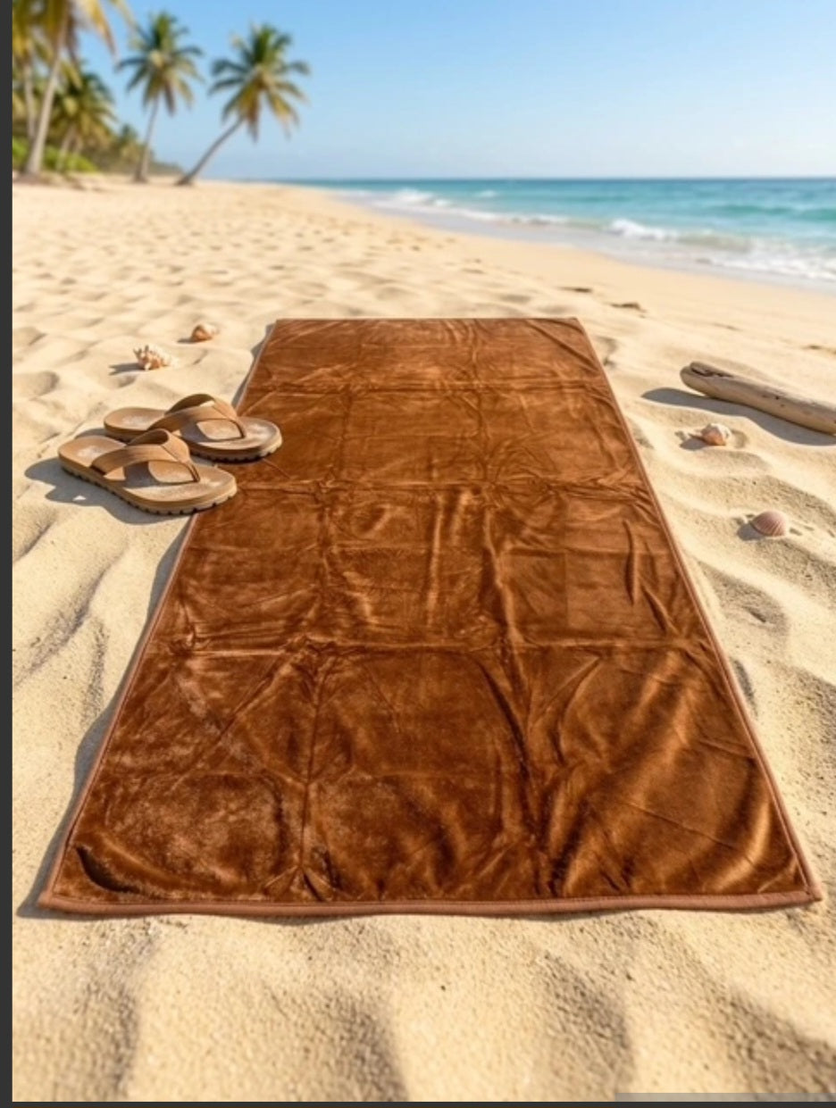 Serviette de plage femme – Grande taille & Colorée