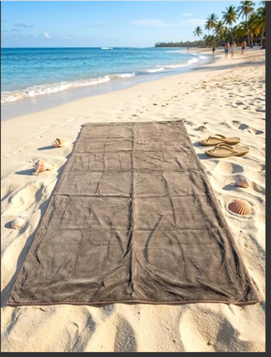 Serviette de plage femme – Grande taille & Colorée