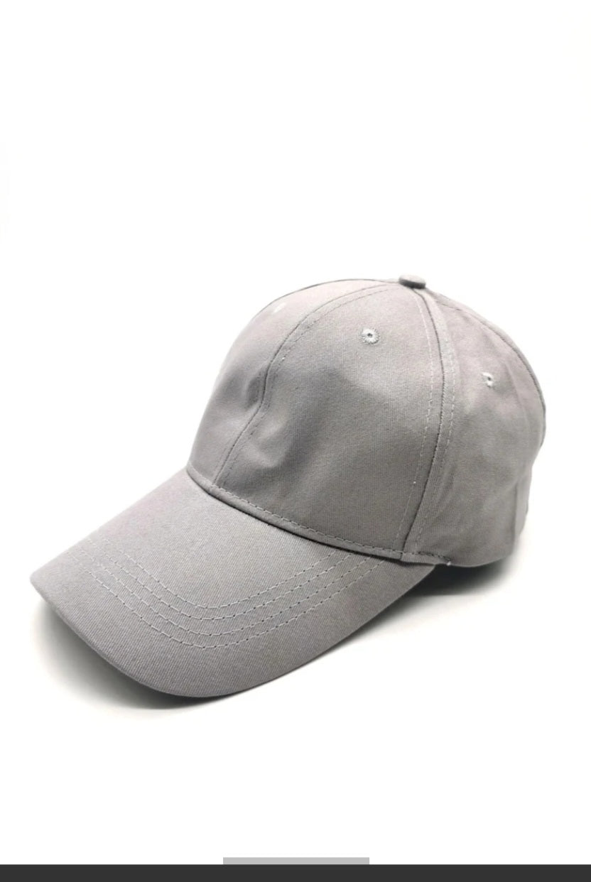 Casquette coton unie réglable – Unisexe & Tendance