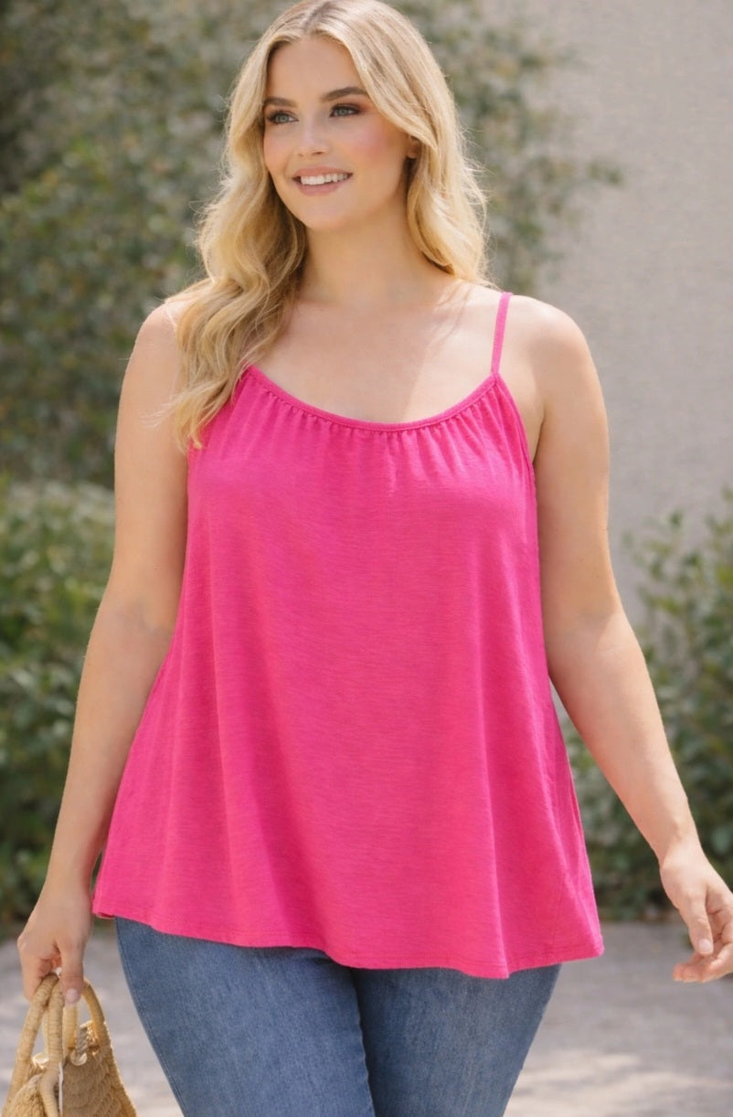 Top fluide élégant à bretelles – Confort & style féminin
