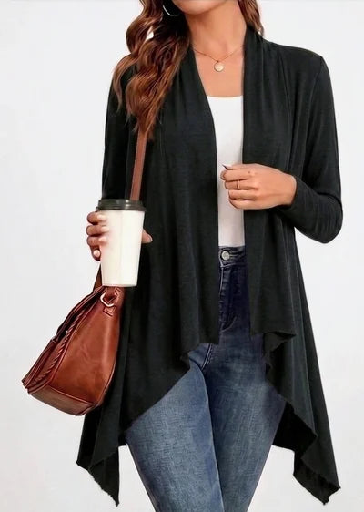 Gilet ouvert léger – Le basique chic à superposer