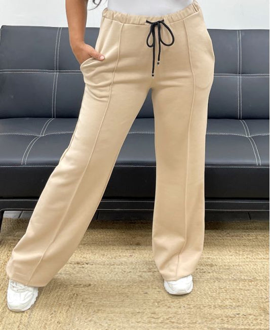 PANTALON 2 POCHES AVEC PLIS NERVURéS