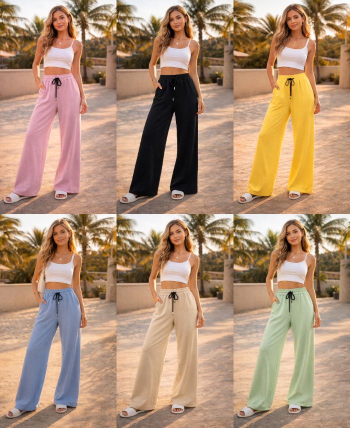 PANTALON LARGE 2 POCHES