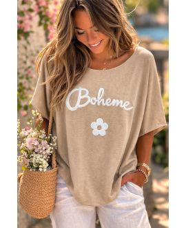PULL MANCHES COURTES BOHEME