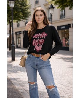 PULL SANS COUTURES AMOR AMOR