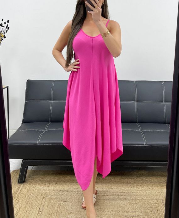 ROBE EVASéE A BRETELLES