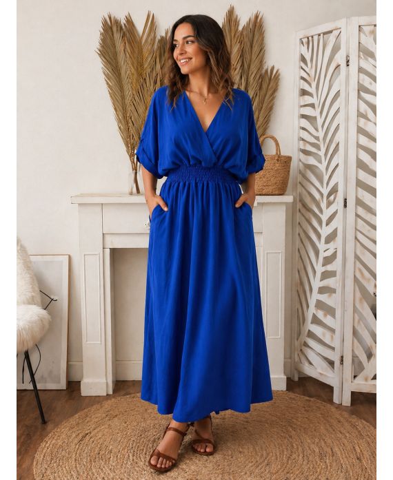 ROBE LONGUE 2 POCHES