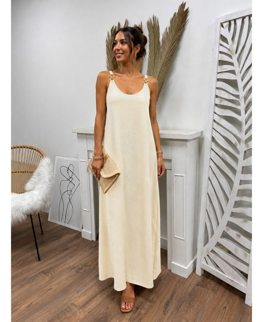 Robe longue femme en polyester - boutikfaby