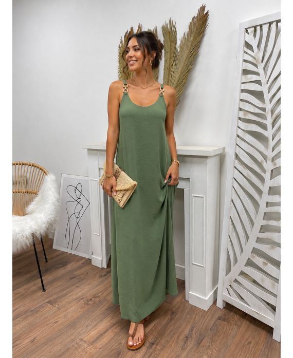 Robe longue femme en polyester - boutikfaby