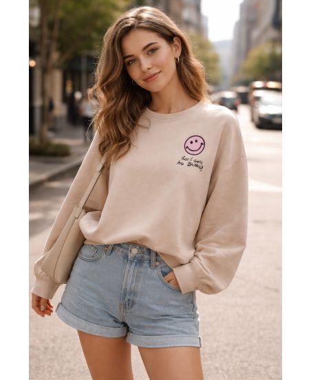 SWEATSHIRT KEEP IT SIMPLE