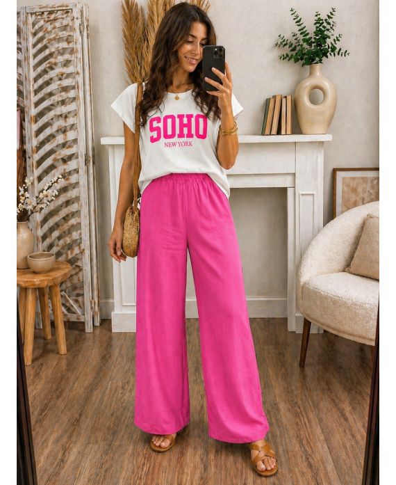 T-SHIRT COTON IMPRIME SOHO