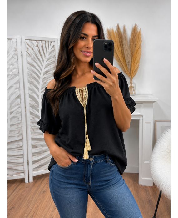 Top femme viscose et nylon - boutikfaby