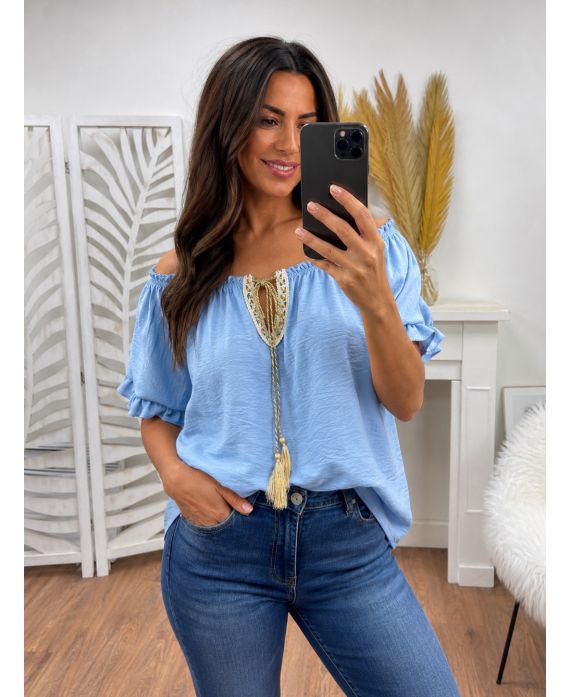 Top femme viscose et nylon - boutikfaby